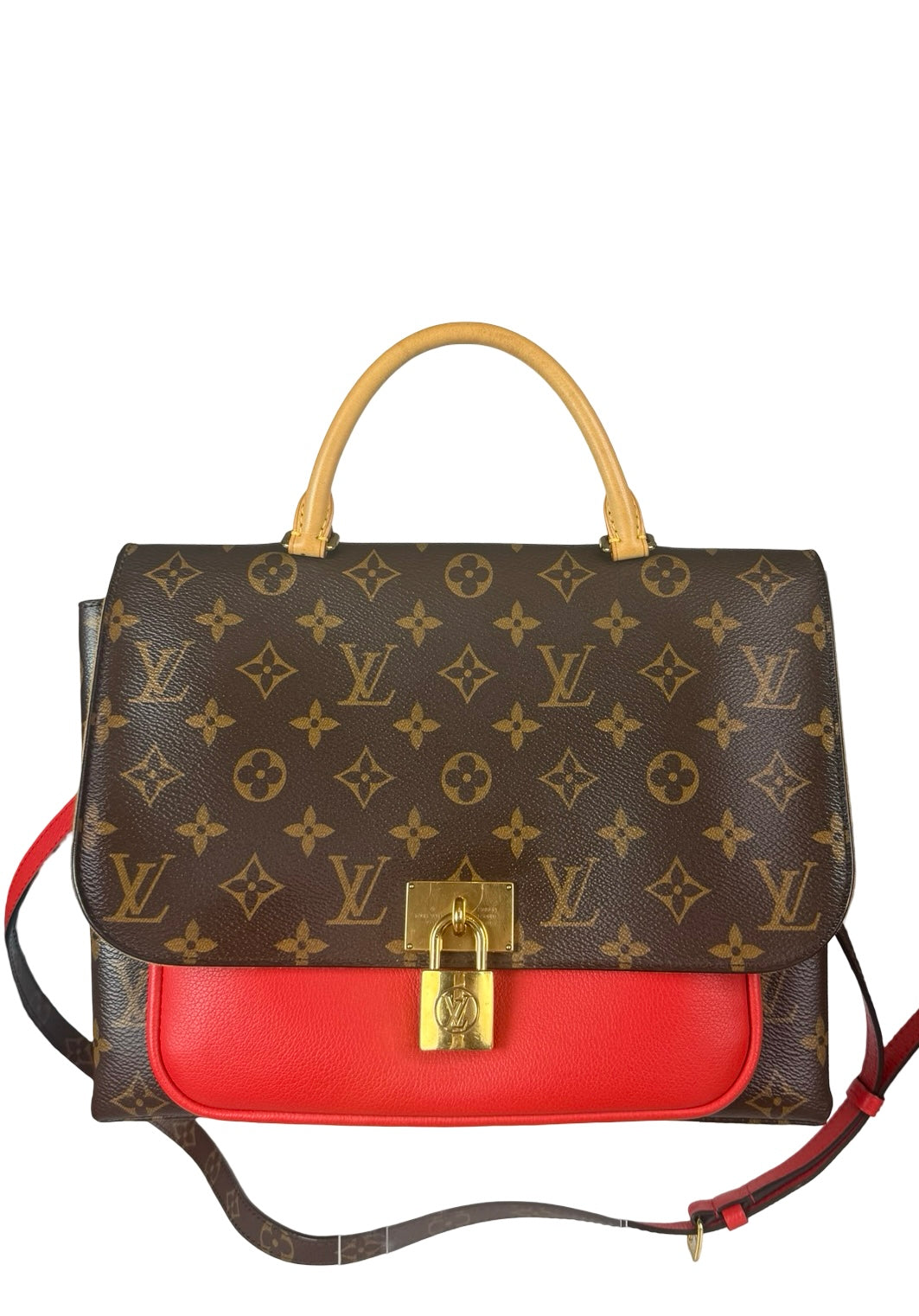 LOUIS VUITTON LV
Coquelicot Monogram Canvas Locky BB Bag