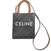 CELINE MINI VERTICAL TRIOMOPHE CANVAS TOTE 2019
