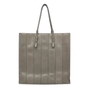 BALENCIAGA 2014 CLASSIC PYTHON A4 PAPIER TOTE Beige