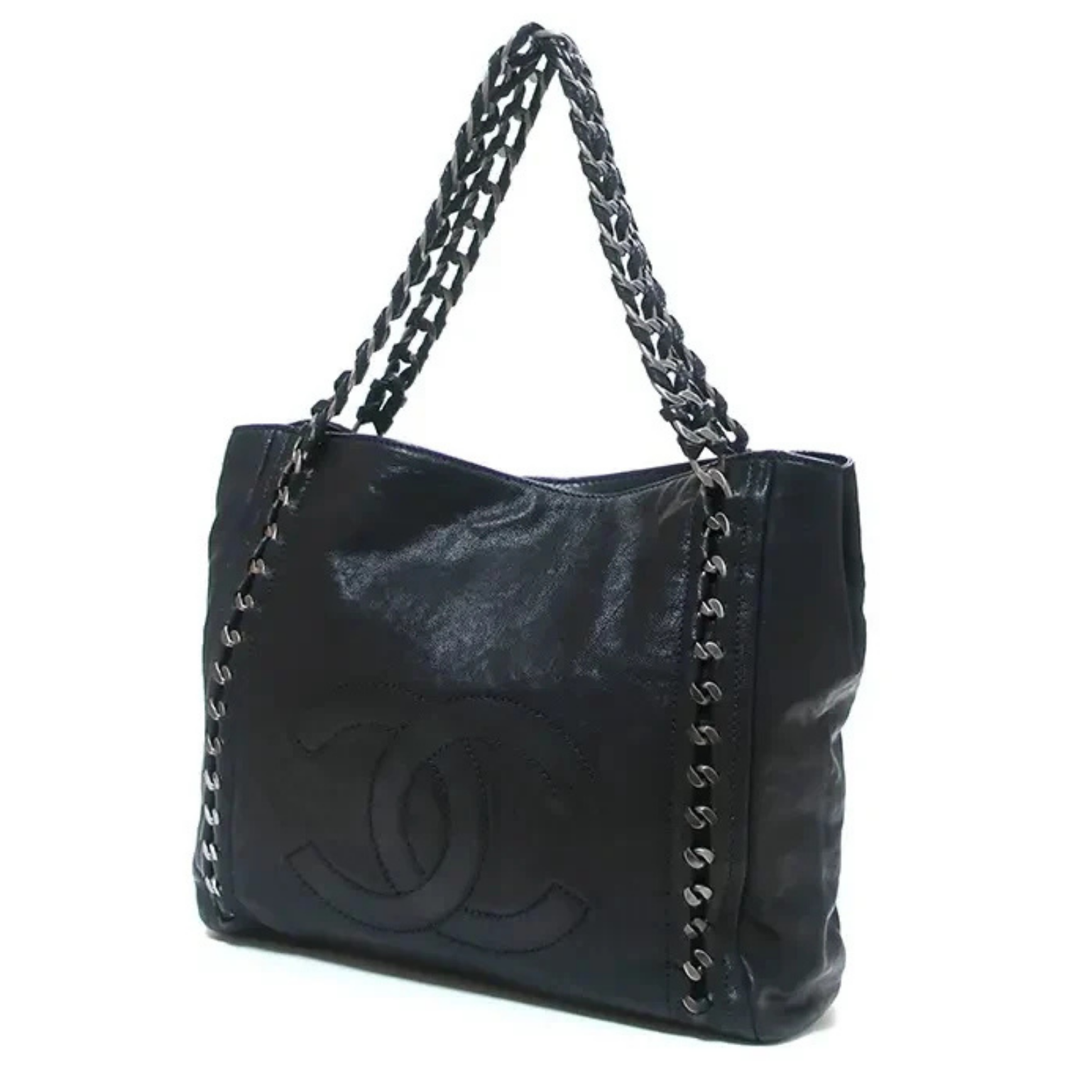 CHANEL Caviar MM Tote Bag