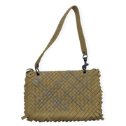 BOTTEGA VENETA Intrecciato Woven Leather Shoulder Bag