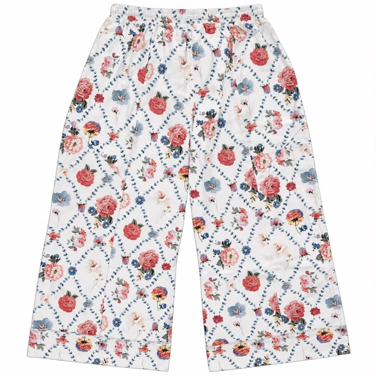 BiBi Floral wide-leg pants