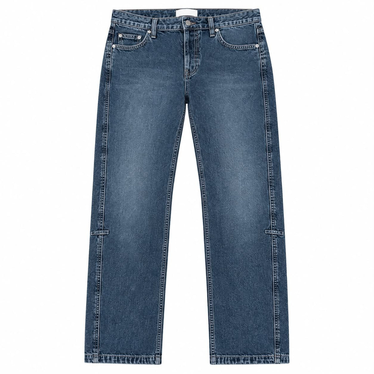 We The Free Medium wash straight-leg jeans