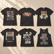 Vintage Graphic Band T-Shirt Size Medium