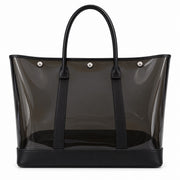 YSL BO SEVERINE E_VINILE GRIGIO FUME'/NERO Tote Bag
