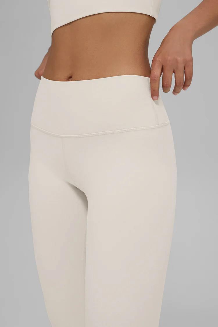 Alo Yoga 7/8 High-Waist Airbrush Legging – White | New With Tags