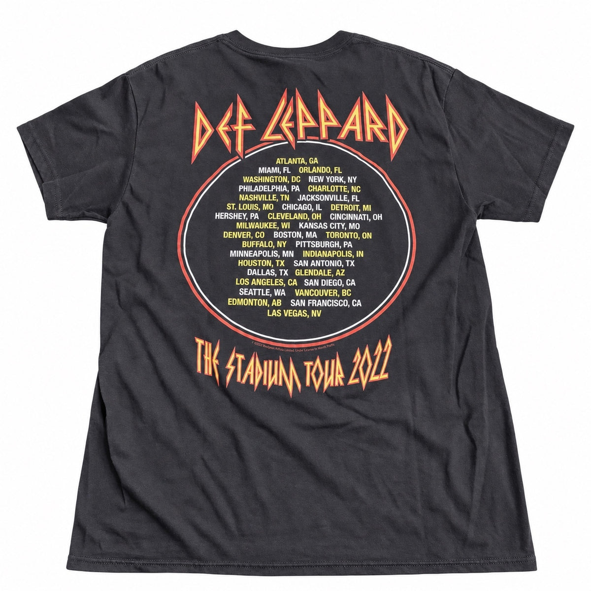 Vintage Graphic Band T-Shirt Size Medium