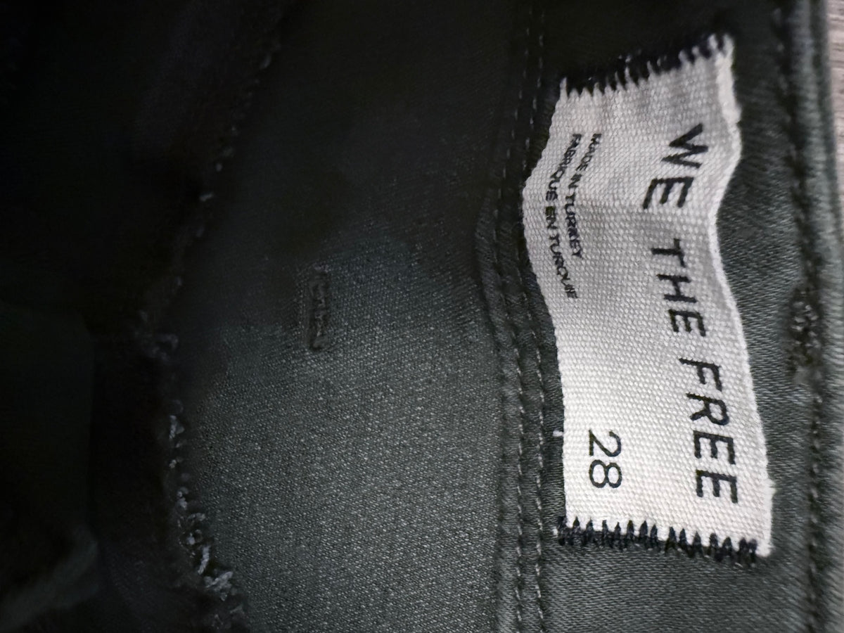 We The Free  Olive straight-leg pants