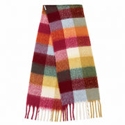 Acne Studio Multicolor Mohair Checked Scarf