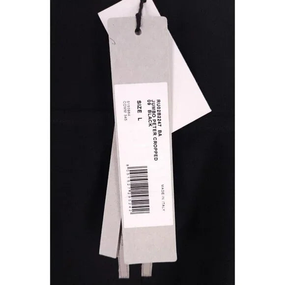 Rick Owens Black Oversized Hoodie