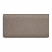 Loewe taupe leather long wallet