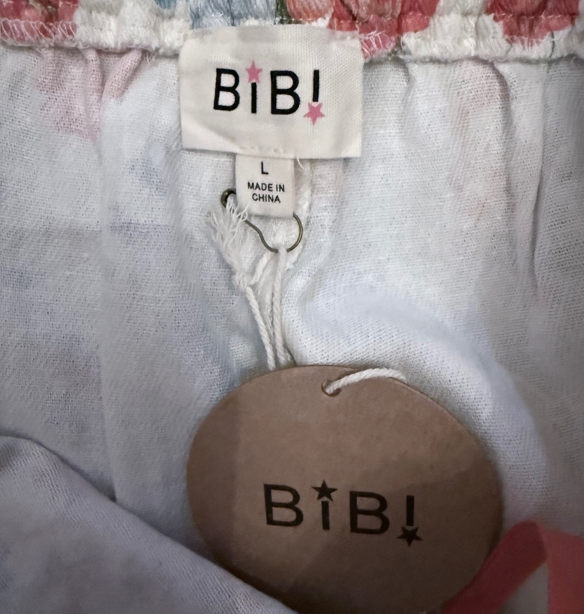 BiBi Floral wide-leg pants